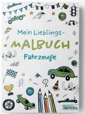 Malbuch / libro para pintar medios de transporte