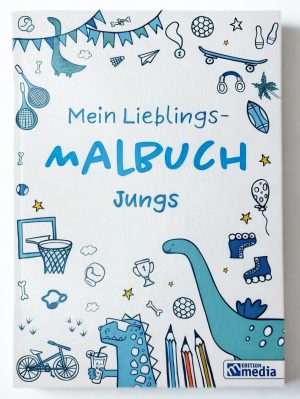 Malbuch / libro para pintar Dinosaurios