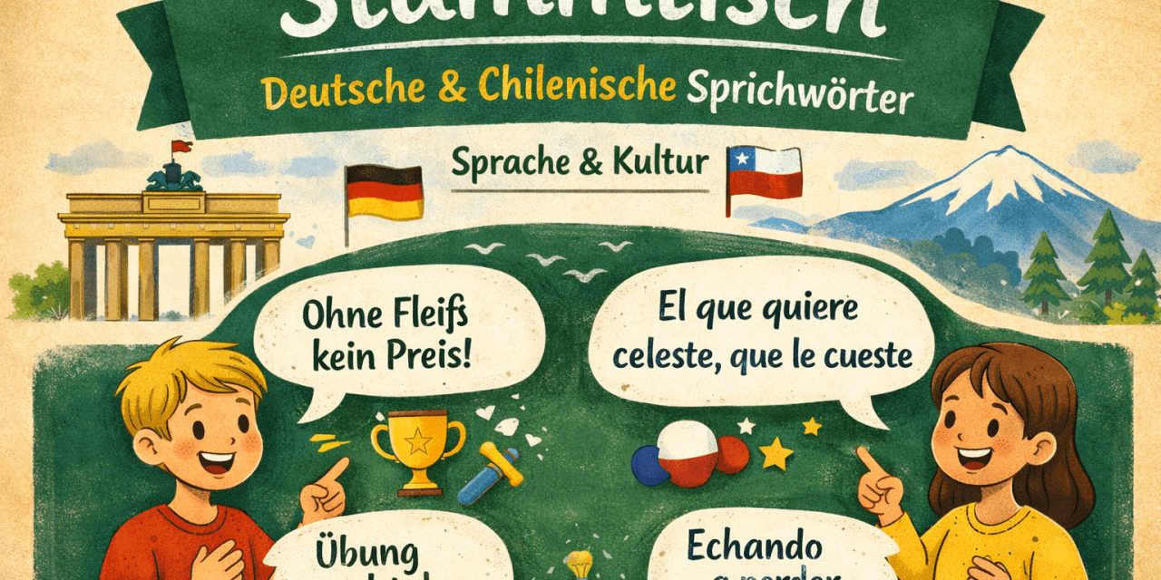 Stammtisch: Sprichwörter aus Deutschland und Chile